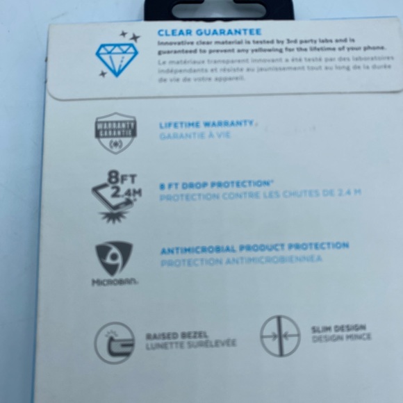 Speck Products GemShell iPhone 12 Mini Case, Clear/Clear (137596-5085) - Picture 7 of 7